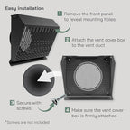 Vent Systems 6" Inch Exhaust Vent Cover - Image 4