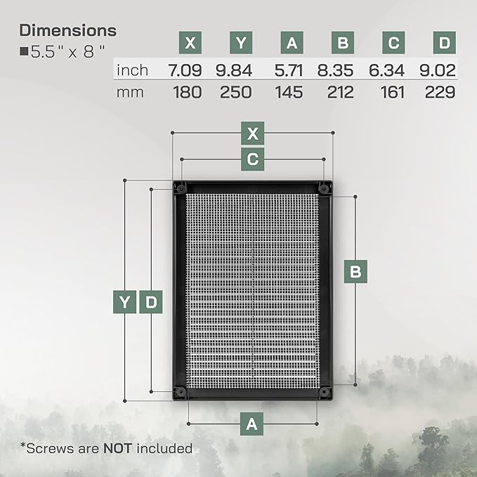 Vent Systems 5.5" x 8" Inch - Image 2