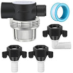 Dreyoo RV Water Pump Strainer Filter, 1/2 Twist On Pipe Strainer, 1/2 x 14 NPT by Dreyoo