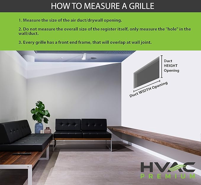 16" X 20" Aluminum Return Filter Grille - Image 5