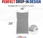 14x25x1 Electrostatic Air Filter, MERV 8, Reusable Furnace AC/HVAC Filter - Image 6