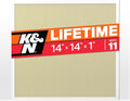 K&N 14X14X1 HVAC Furnace Air Filter, Lasts a Lifetime, Merv 11, the Last HVAC by KNEngineeringInc