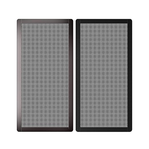 140mm Fan Filter, HFEIX Computer Case Dustproof Magnetic Frame Mesh Black 2Pack by HFEIX