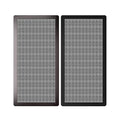 140mm Fan Filter, HFEIX Computer Case Dustproof Magnetic Frame Mesh Black 2Pack by HFEIX