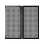140mm Fan Filter, HFEIX Computer Case Dustproof Magnetic Frame Mesh Black 2Pack by HFEIX