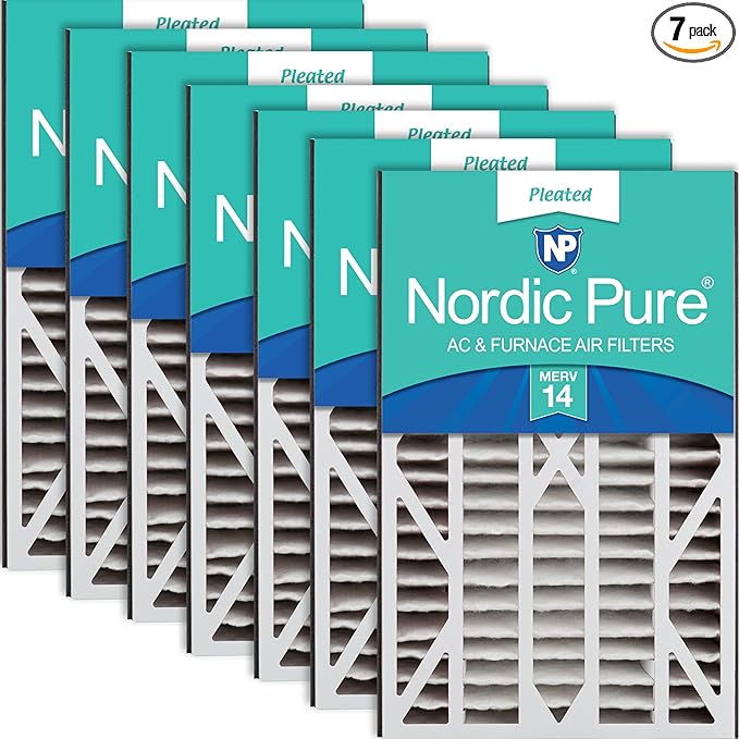 Nordic Pure 16x25x3 MERV 14 Trion Bear Cub 266649-101 Replacement Pleated AC by NordicPure