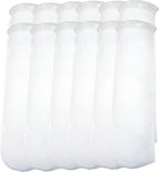 12 Pack - 4 Inch Ring Filter Socks 200 Micron - Aquarium Felt Filter Bags -4 by Encompass+All