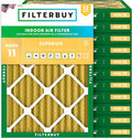 Filterbuy 14x20x2 Air Filter MERV 11 Superior Pet & Allergy Defense, by Filterbuy