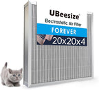 UBeesize 20x20x4 Reusable Electrostatic Air Filter HVAC AC Furnace Filter by UBeesize