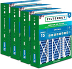 Filterbuy 20x25.25x3.5 Air Filter MERV 13 Optimal Smoke & Allergy Defense by Filterbuy