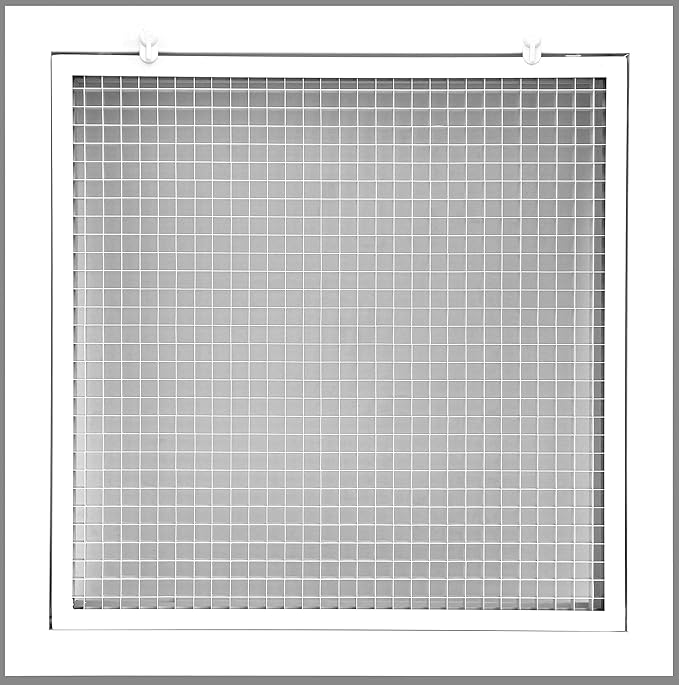 16" x 16" Cube Core Eggcrate Return Air Filter Grille by HVACPremium