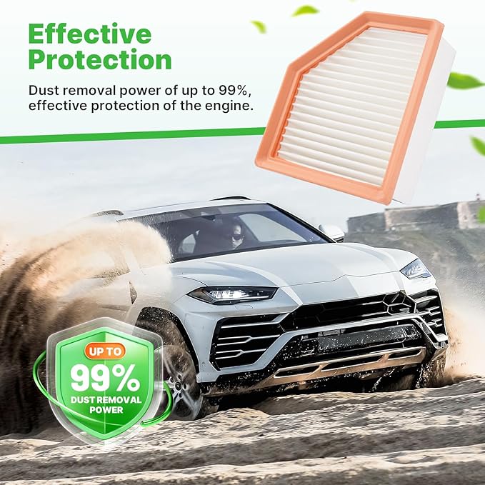 2PCS Engine Air Filter Fit for Nissan Rogue 2021 2022 2023 2024 2025 2026 2.5L - Image 5