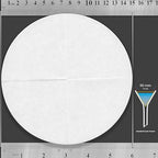 Qualitative Filter Paper 15 cm Quadrant Folded Filter Paper, Qualitative Grade 1 - Image 3