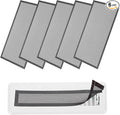 YOKIVE 6 Pcs Magnetic Floor Vent Covers, Floor Register Cover PVC Mesh Air Vent by YOKIVE