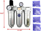 1" NPT SUPER DUTY Industrial Grade Filter Regulator Coalescing Desiccant Dryer - Image 2