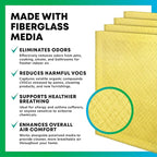 Filterbuy 18x20 Air Cleaner Filter Replacement Pads - Image 3