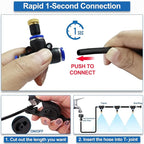 Misters for Outside Patio, Outdoor Water Misting Cooling System, - Image 5