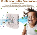 Portable Desktop Air Purifier & Fan Combo - Image 3