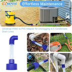 AC Drain Line Cleaner Tool, Universal HVAC to PVC Adapter - Image 5
