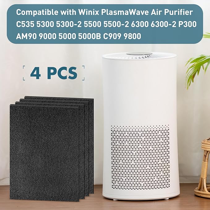 Pangda 4 Pack Activated Carbon Pre Filters Replacement Compatible - Image 6