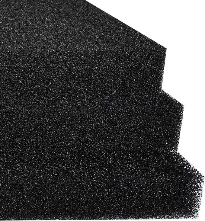 Hipanda 2 Pack Aquarium Bio Filter Sponge Pad 20"x20"x1.5", Bio Filter Media - Image 5