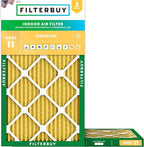 Filterbuy 14x28x1 Air Filter MERV 11 Superior Pet & Allergy Defense, by Filterbuy
