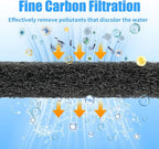 AQUANEAT Aquarium Activated Carbon Filter Media Pad - Image 3