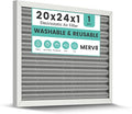 20x24x1 HVAC Furnace Air Filter, Washable Electrostatic Furnace Filter by KEYINGXUAN
