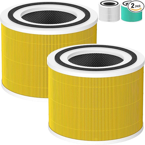 2 Pack 14 True HEPA Pet Care Replacement Filter Compatible by Caehomly