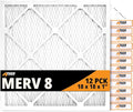 Tiger Tough 18x18x1 Air Filter MERV 8 MPR 600-800, High-Performance Pleated by TIGERTOUGHPRODUCTS