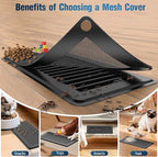 Magnetic Vent Covers with Vent Screen 7x11.3 Inch, Ceiling Air Vents to Block - Image 4