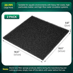 Borlech Aquarium Bio Filter Sponge Pad - Image 9
