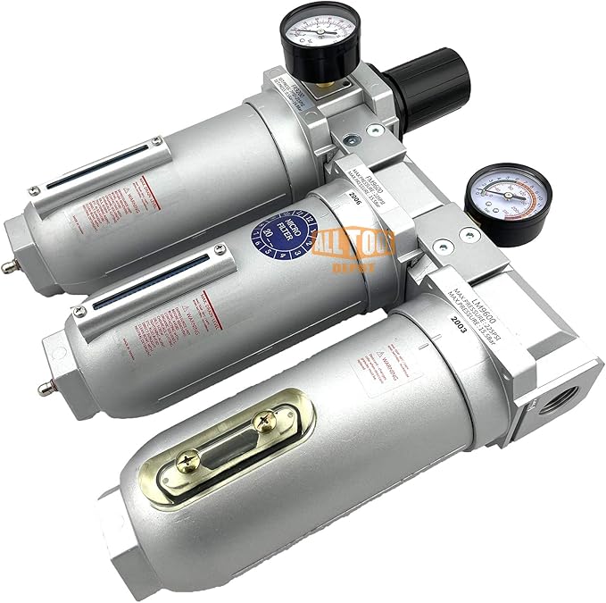 3/4" NPT SUPER DUTY Industrial Grade Filter Regulator Coalescing Desiccant - Image 3