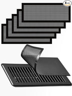 6-Pack Black Magnetic Vent Covers 7x13 Inch by Unknown