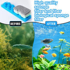 20 Pcs Aquarium Filters Replacement Filter Media Kits Compatible - Image 3
