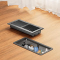 Floor Register 4 x 10 Inch, HG Power Heavy Duty Floor Vent Covers by HGPOWER