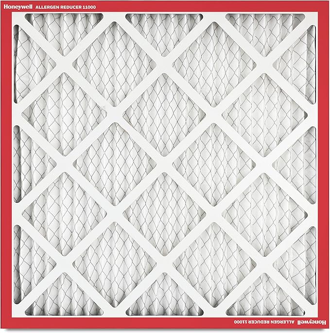 Honeywell 24x24x1 MERV 11 Allergen Reducer 11000 Electrostatic Pleated HVAC AC - Image 2