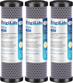1 Micron 10" x 2.5" Whole House CTO Carbon Sedimen Water Filter Compatible by FrigiLife