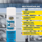 Zep Foaming Coil Cleaner - 20 oz - 20201 - Professional Strength Quickly Cleans - Image 3