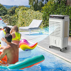 VEVOR Evaporative Air Cooler, 2100 CFM 13X34 inch Air Cooler, 3 Speeds and 12H - Image 8