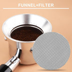51mm 12 Magnetic Dosing Funnel, Espresso Dosing Funnel Aluminum Magnetic - Image 3