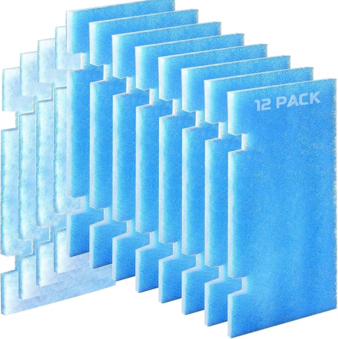 12 Pack RV Air Conditioner Filters 14" X 7.5" MERV 8 Rated RV AC Replacement by AGradify