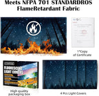 4 Pcs Fluorescent Light Covers - Image 2