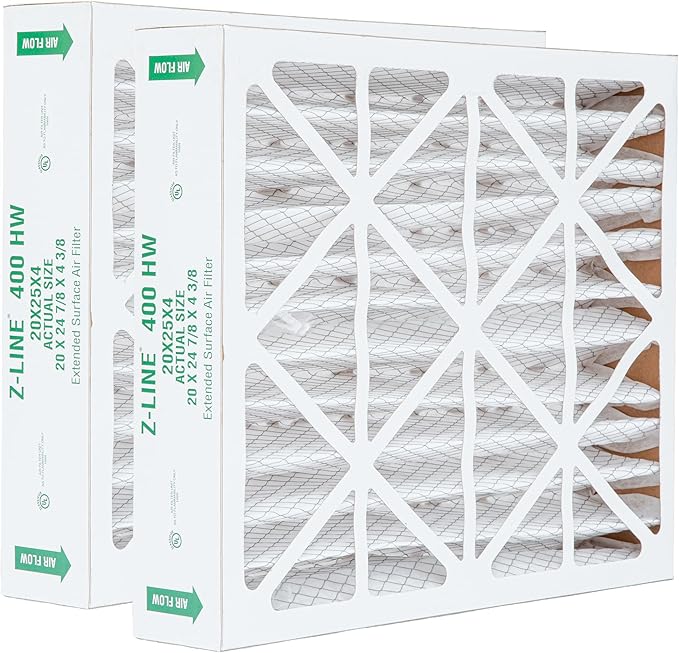 Glasfloss ZL 20x25x4 MERV 10 Air Cleaner Filter replacements by Glasfloss