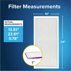 Filtrete 14x24x1 AC Furnace Air Filter, MERV 12, MPR 1500, CERTIFIED asthma & - Image 2
