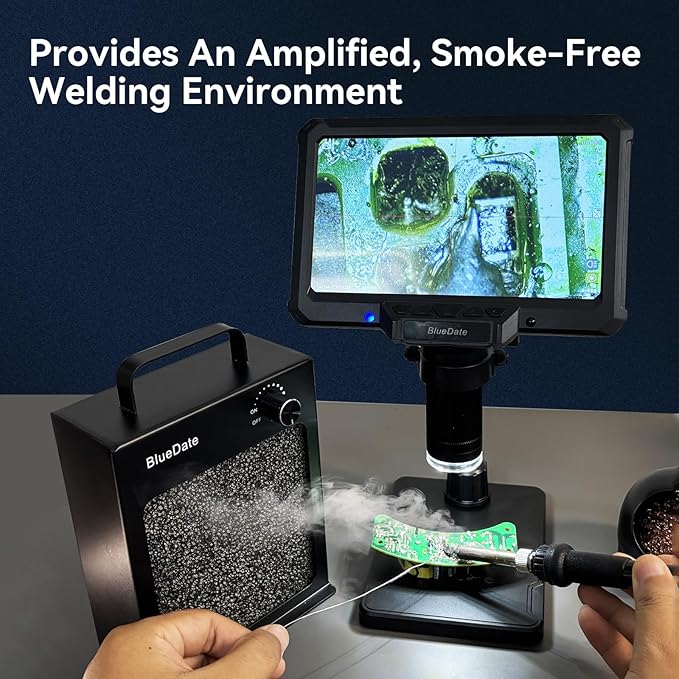 Solder Fume Extractor with HEPA and Carbon Filter - Image 7