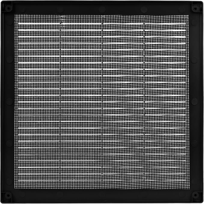 Vent Systems 12'' x 12'' Inch Black Soffit Vent Cover - Image 6