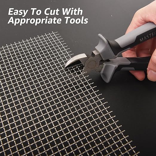 2 Pack 12"x24" Wire Mesh, 5 Mesh Crimped Stainless Steel Mesh, Never Rust - Image 3