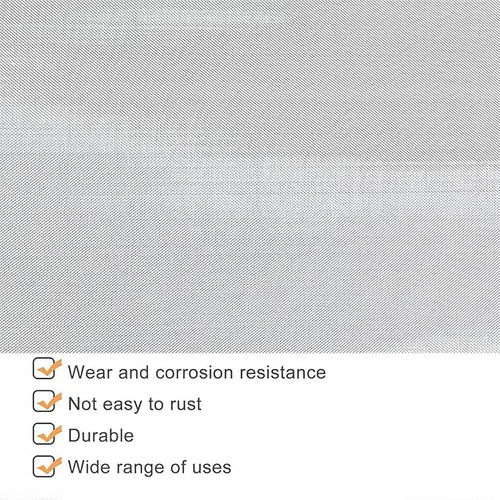 304 Stainless Steel Metal Filter Mesh Panel 100 Mesh, Woven Wire Cloth Sheet - Image 2