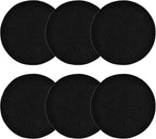 6Pcs 6.5 Inch Charcoal Filters for Kitchen Compost Bin, Replacement Activated by KingBra